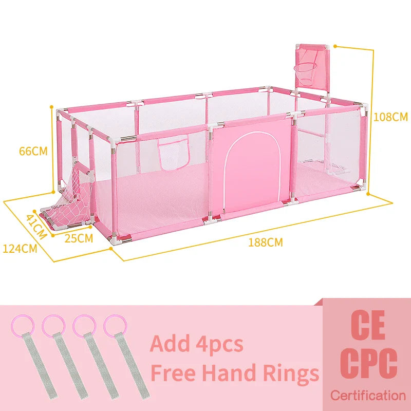 Baby Playpen for Children Playpen for Baby Playground Arena for Children Baby Ball Pool Park Kids Safety Fence Activity Play Pen