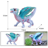 New Mythical Animal model dragon figurines ice devil ocean octopus monster Phoenix action Figure Children's Collection Toy Gifts