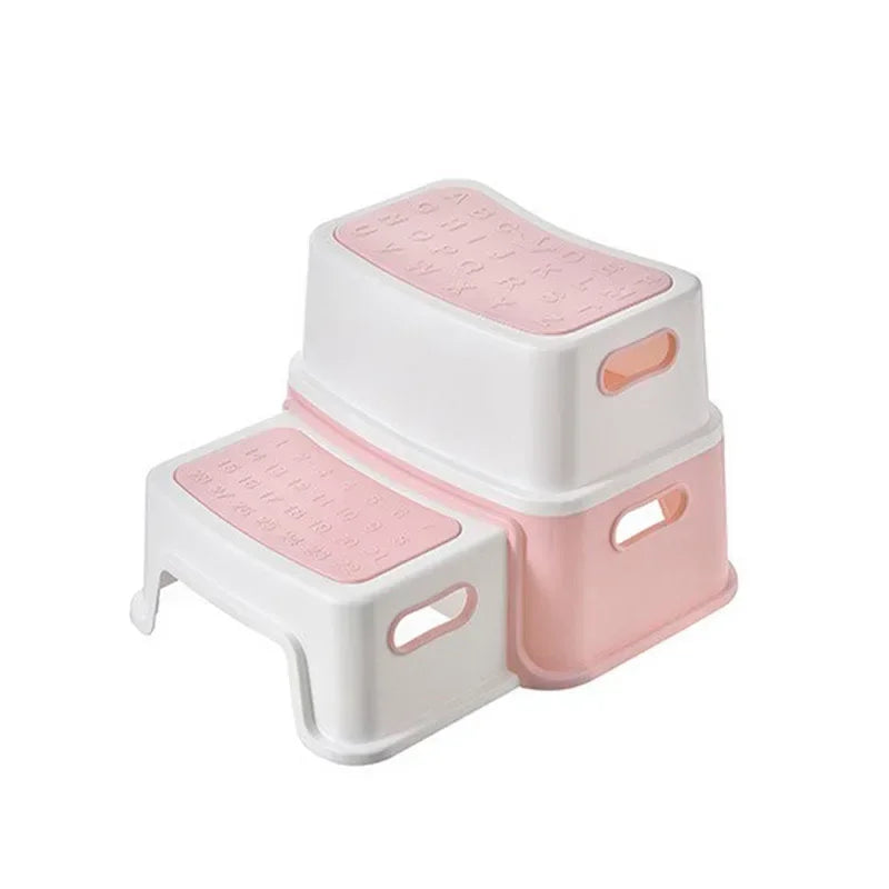 ABS Kids Step Stool Stairs Portable Plastic Platforms Home Lightweight Step Ladders Bathroom Mini Small Escalera Home Furniture