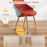 8/16pcs Silicone Table Chair Leg Caps With Felt Anti-Slip Pad Furniture Feet Cover Wooden Floor Scratch Resistant Protectors Mat