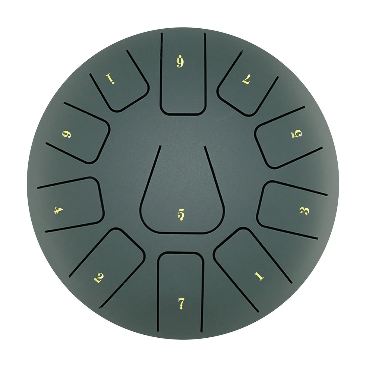 8 Inch Steel Tongue Drum 11 Notes Handpan Drum with Drum Mallet Finger Picks Percussion for Meditation Yoga