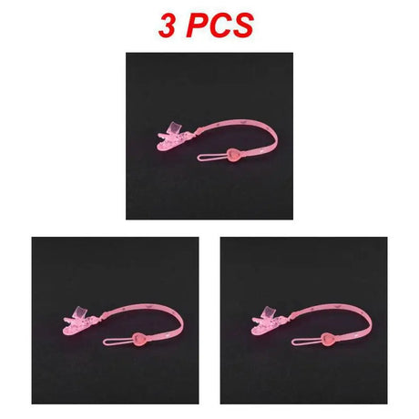 1~10PCS Nipple Anti-falling Chain Elastic Pacifier Clip Baby Infant Toddler Pacifier Anti-drop Chain Baby Pacifier Clip