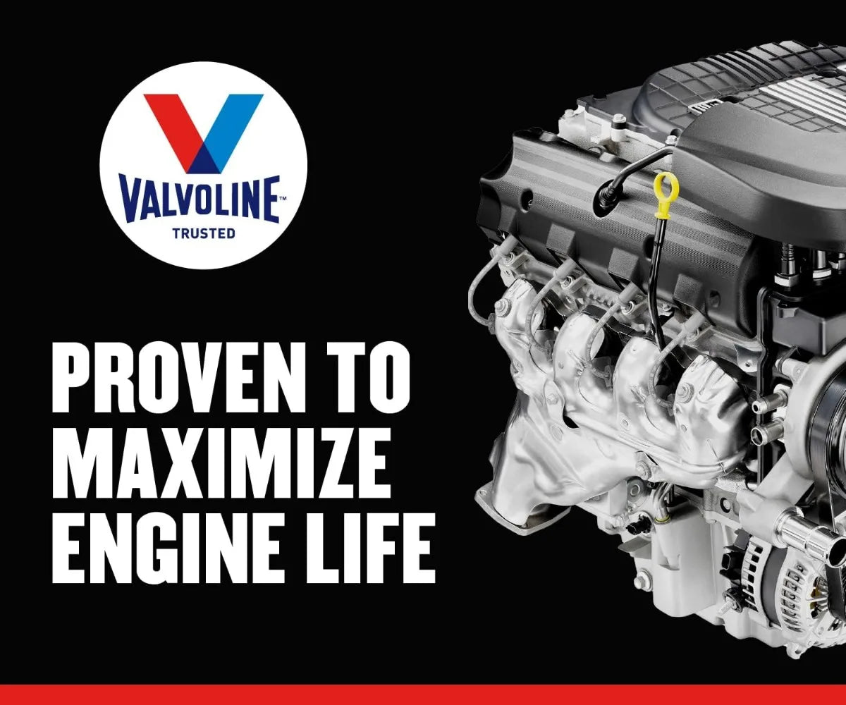 Valvoline High Mileage 150K with Maxlife Plus Technology Motor Oil SAE 5W-30 5 QT