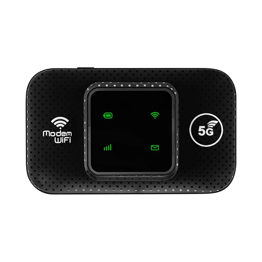 5G Wifi Portable 5G Mifi Router 300Mbps Car Mobile WiFi Hotspot Built-In 2600Mah SIM Card Slot 4G LTE Wireless Router for Travel