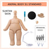 Movable Joint Ymy Doll Fat Animal Body Cat Foot Animal Tail Doll Replace Body Accessories For Nendoroids, Ob11, Gsc, Obitsu 11