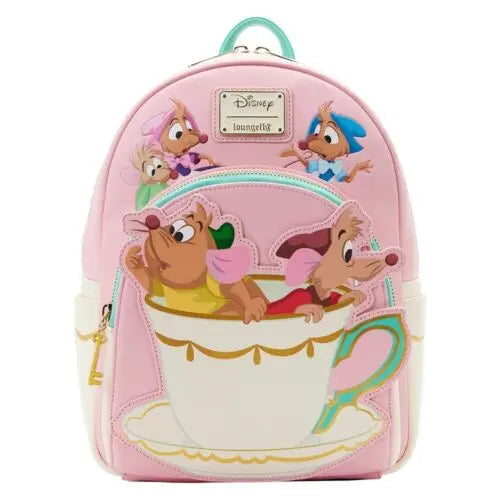 Disney Cinderella PU Leather Women Backpack Stitch Cartoon Chocolate Mickey Oy Story 3 Alien Children Wallet Handbag for Girls