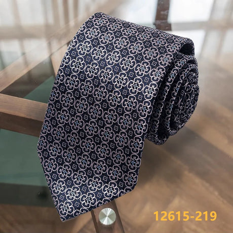 Luxurious Floral Contrasting Colors Classic Men Necktie Formal Original Gift For Man Daily Wear Accessories Cravat Wedding Party