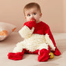 Autumn Infant Baby Boy Girl Rompers Spring Newborn Baby Jumpsuit Mop Mopping Cleaning Boys Girls Baby Crawl Clothes