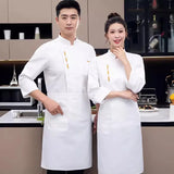 Hotel Chef Uniform Restaurant Chef coat Professional Clothes Cooking Waiter Coat Outfit Kitchen Work Chef Jackets custom logo