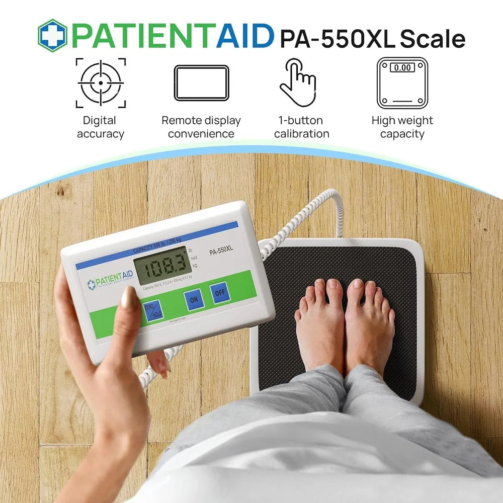 Electronic Scales Digital Body Weight Medical Grade Floor Scale Portable Easy to Read Digital Display Heavy Duty  Home