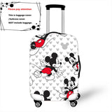 18-32 Inch Mickey Minnie Elastic Luggage Protective Cover Trolley Suitcase Protect Dust Bag Case Travel Accessories