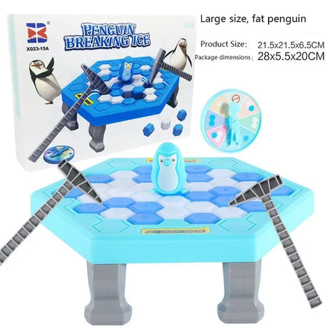 Penguin Breaking Ice Table Game Parent-child Interactive Puzzle Toys party game for kids juegos family games Birthday gift toys