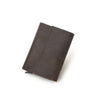 CONTACT'S Genuine Leather RFID Card Wallets for Men Aluminium Box Card Case Card Holders Money Clips Slim Casual Men's Wallets