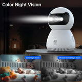 JOOAN 5MP 3MP IP Camera 5G WiFi Home Security Camera AI Tracking Video Surveillance Camera Color Night Vision Smart Baby Monitor