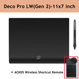 XPPen Deco Pro (Gen 2) Graphics Tablet World First 16K Pressure Levels X3 Pro Stylus Digital Drawing Tablet for Draw Art Design