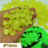 1000/500Pcs Garden Decoration Outdoor Luminous Stones Glow In The Dark Pebbles Aquarium Fish Tank Yard Decor Crystals Rocks Bulk