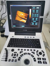 3D Based 12 Inch Notebook Black White Ultrasound Scanner PW Echo Machine