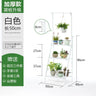 Plant Stand Storage Shelf 3-Tier Hanging Stand for Flowers Folding Organizer Display Storage Rack Adjustable Hanger Rod Bamboo