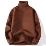 2023 Winter Mens Turtleneck Sweater Trend Thick Bottoming Sweater Autumn Sweater Men Knitted Pullover Men Jumper Knit Sweater