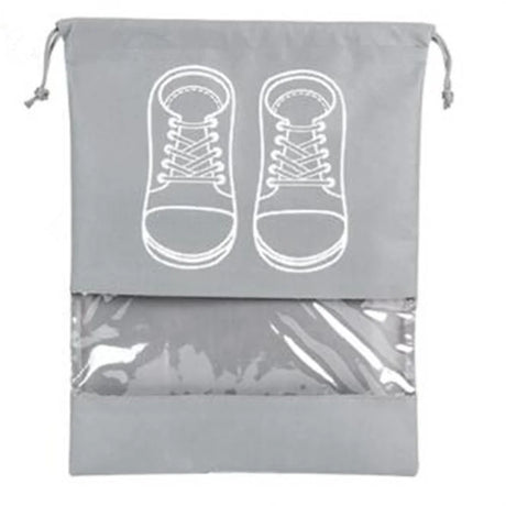 Waterproof Shoe Storage Bag, Thicken Non-woven Fabric, High Quality, Travel, Moisture-proof, Dustproof, Customized Logo, 10Pcs