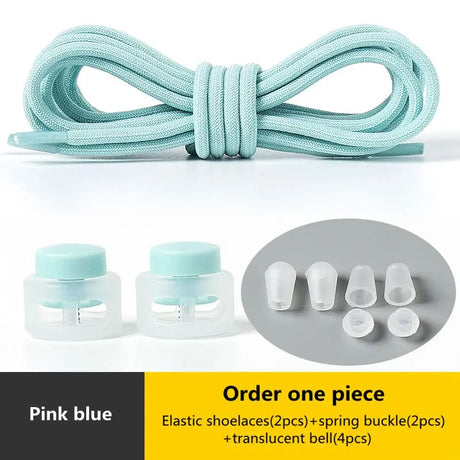 No Tie Shoelace Elastic Round Lock Shoe Laces Children's Sneakers Shoelaces Without Ties Kids Adult Laces for Shoes Shoestrings