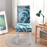 Printed Chair Cover Elastic Seat Chair Slipcovers Removable Washable Stretch Banquet Hotel Dining Room Arm Office Chair Cover