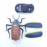 RC Animal Realistic Glowworm Remote Control Firefly Insect Vehicle Car Electric Scary Toy Halloween Pranks Joke Kids Adult Gifts