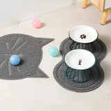 Water Cats Ceramic Stand Accessories Doggie Bowl Outdoor Feeding Pet Treats Drinking Raised Supplies for &amp.dogs Cat Food