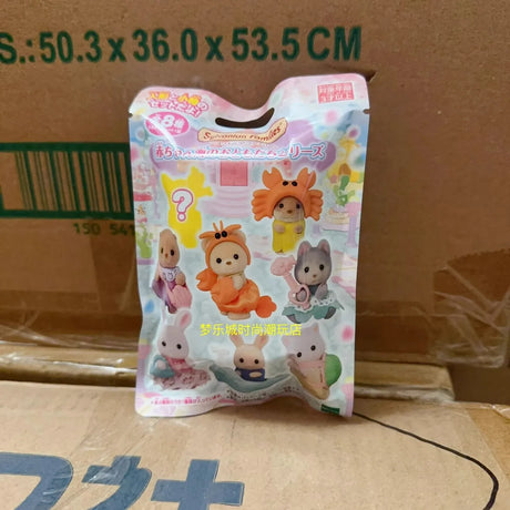 4cm Sylvanian Families Baby Band Series Mini Figure Random Blind Box Mystery Box Surprise 5325 5382 5699 5465 Pvc Kids Toys