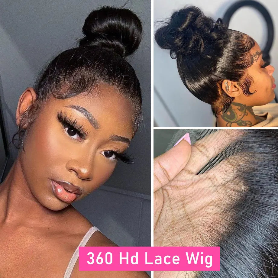 30 32 Inch Body Wave Lace Front Wig 5x5 6x4 Gluless Human Hair Wigs 13x4 13x6 HD Transparent Lace Frontal Wig 4x4 Closure Wig