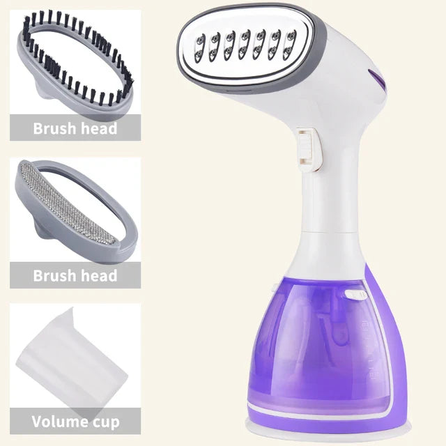 saengQ Handheld Garment Steamer 1500W Electric Household Fabric Steam Iron 280ml Portable Vertical Fast-Heat For Clothes Ironing