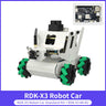 RDK X3 ROS2 AI Educational Robot Car with Mecanum Wheel SLAM Mapping Navigation Aluminum Alloy Structure DIY Electronic Kit