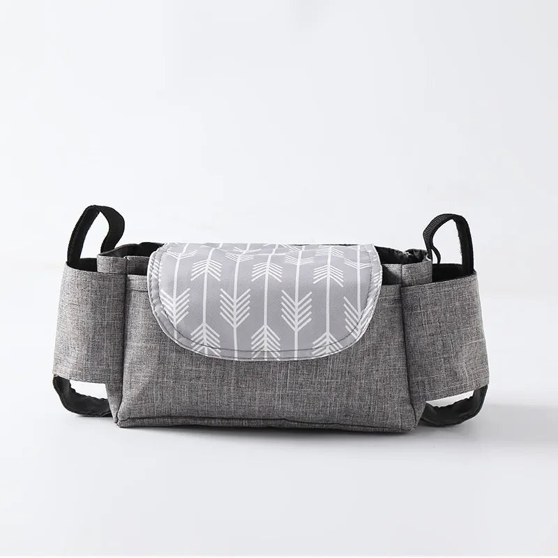 Holder Newborn Stroller Accessories Multifunctional Large Capacity Baby Diaper Storage Bag with Bottle and Cup