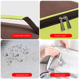 Square Fashion Thermal Lunch Bag Portable Leak Proof Picnic Food Carrier Insulated Cooler Bento Box Bags for Adults Children