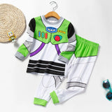 Children Clothes Animation Cartoon Buzz Lightyear Pajamas Suit Loungewear Kids Daily Comfort Boys Spring And Fall Tshirt Sets