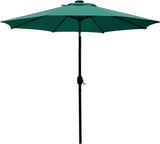 9' Patio Umbrella Outdoor Table Umbrella with 8 Sturdy Ribs