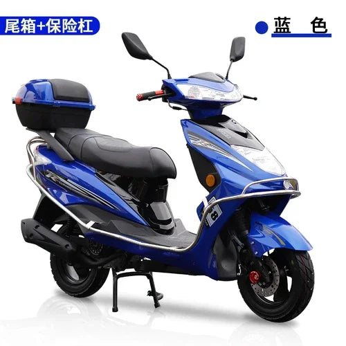 ZL Licensed Motorcycle Fast Eagle 125cc Scooter Fuel Vehicle Power Car Scooter