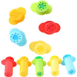 Color Play D0ugh Model Tool Toys Creative 3D Plasticine Tools Playdough Set Clay Moulds Deluxe Set Learning Education Toys