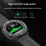 1.28 Inch Outdoor GPS Sports Watch Waterproof Fitness Tracker Wrist Watch with MEMSIC Compass for Running Swimming Climbing