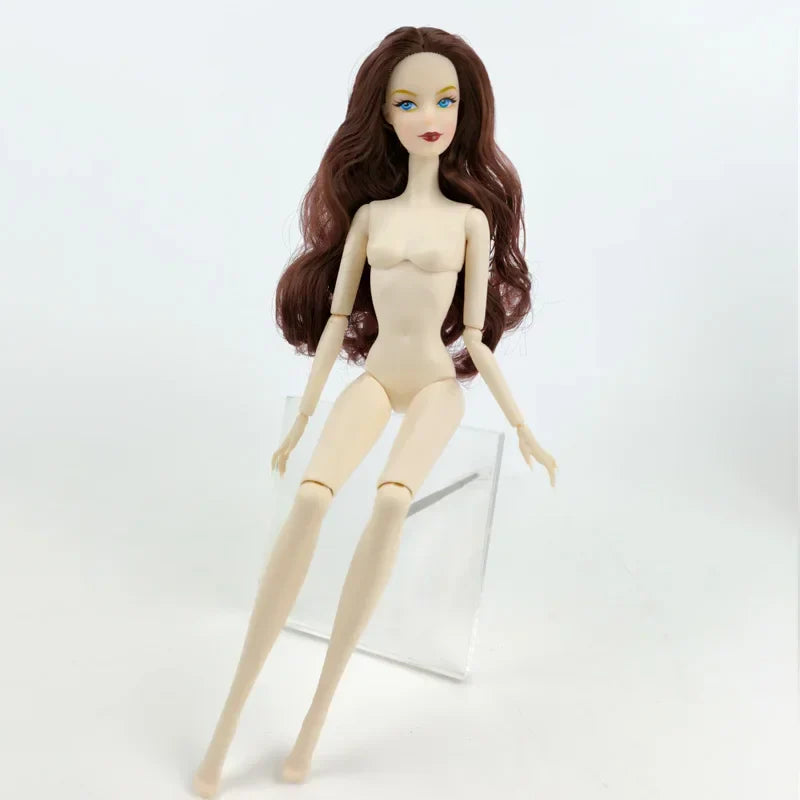 High Quality Kids Toy 1/6 11 Jointed DIY Movable Nude Naked Doll Body For 11.5" Dollhouse DIY Body Doll Accessories Gifts