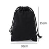 Canvas Bag Cotton Drawstring Drawstring Pocket Shopping Cotton Bag School Gym Travel Dustproof Handbag Blank girdle storage bag