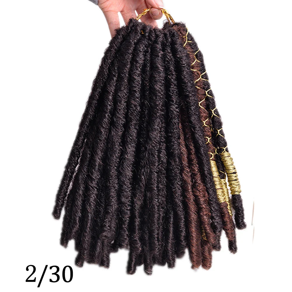 Jumbo Faux Locs Synthetic Crochet Braids Hair Extension Afro Hairstyles Soft Dreadlock For Women Crochet Braiding Hair