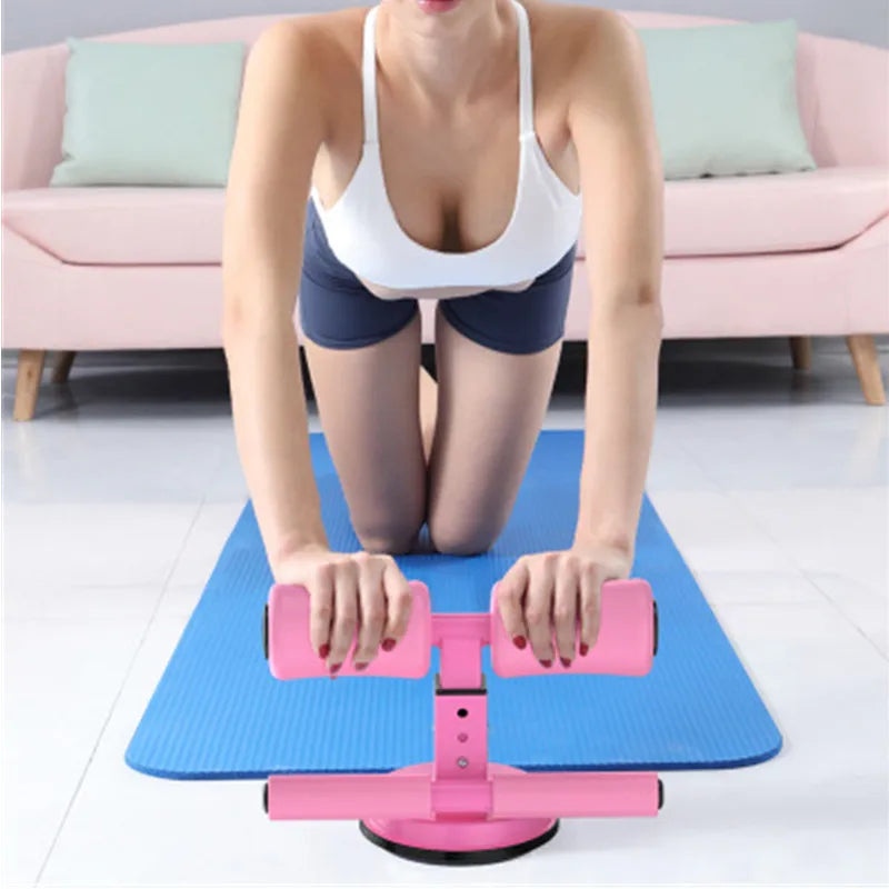 Gym Workout Abdominal Curl Exercise Sit-ups Push-up Assistant Device Lose Weight Equipment Ab Rollers Home Fitness Portable Tool