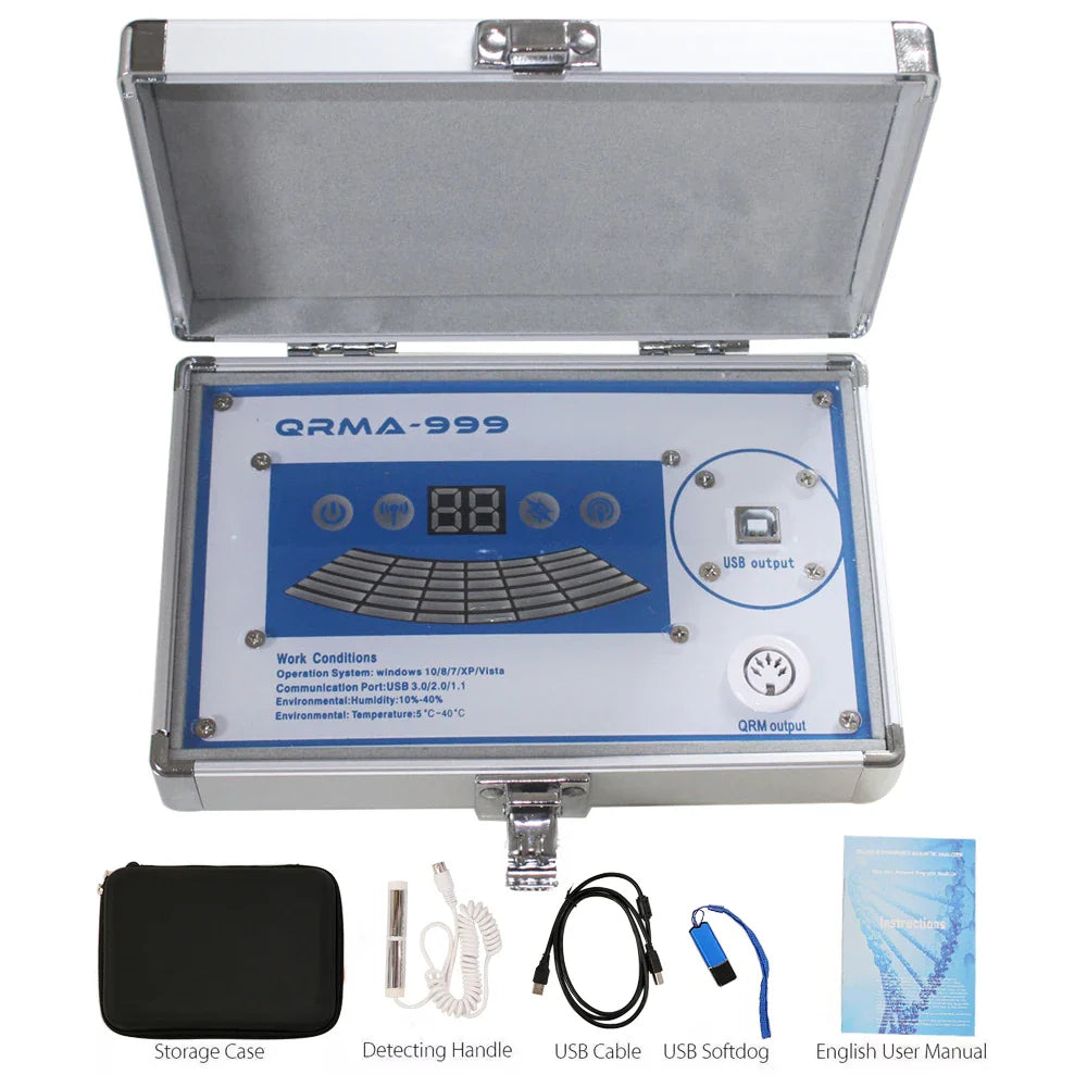 NEW Magnetic Resonance Analyzer Quantum Health Sub-health Analyzer Checking Test Set Multilingual Choose  Body Analyzer QRMA-999