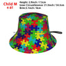 Autism Awareness Beanies Knit Hat Puzzled Game Brain Teaser Colorful Red Blue Yellow Green Fun Primary Children Teacher Parents