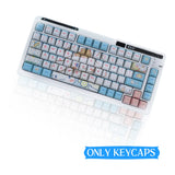 Yugui Dog Cute Key Caps Replaceable Cherry Profile PBT Sublimation for 61/63/64/67/68/78/84/87 Mechanical Keyboard Full Set