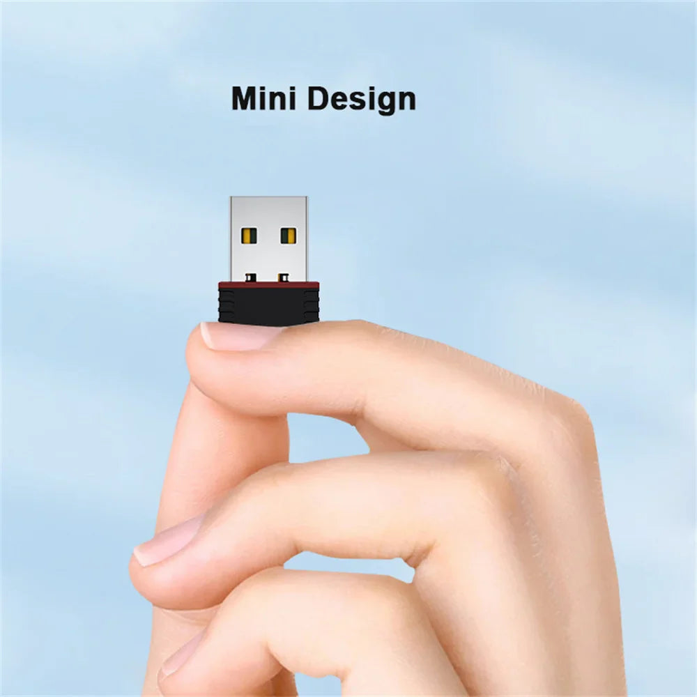 150M Mini USB Wifi Network Card Wireless 2.4G Adapter WLAN IEEE802.11n USB2.0 Wifi Receiver for Tablet PC