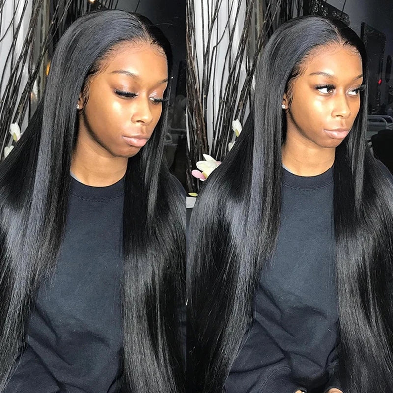 50inch Human Hair Bundles Natural Black Color Brazilian Hair Weave Bundles 100% Remy Hair Bundles