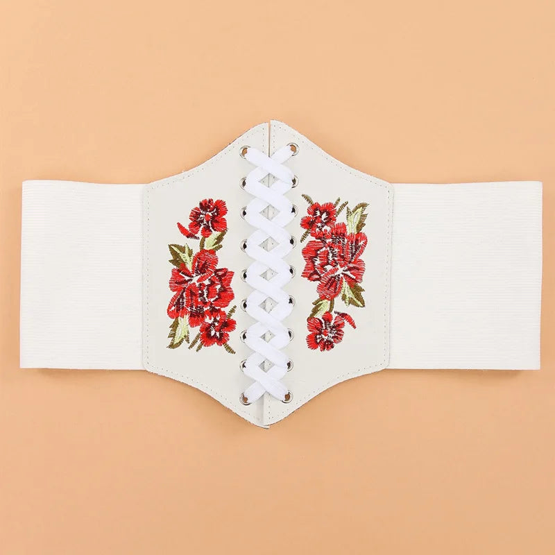 1PC Women Corset Fashion Body Shaper Wide Waistband Body Building Cummerbund Ladies Decorative Corset Clothes Accessories