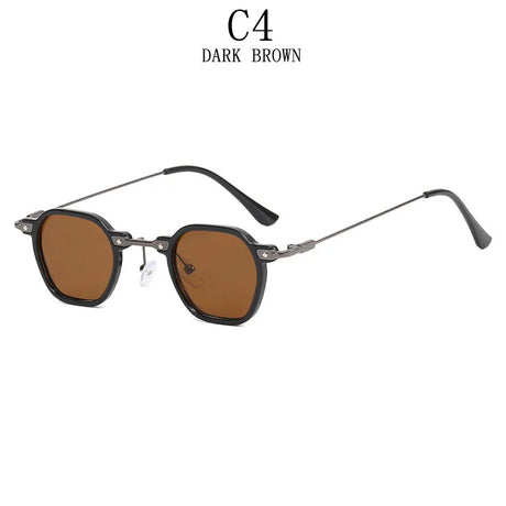 Small Punk Sunglasses For Men Vintage Steampunk Sunglasses Women Trendy Luxe Retro Fashion Glasses Gafas De Sol Hombre Zonnebril